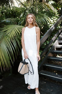 Megan Maxi Dress / White