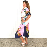 Super Bloom Midi Dress