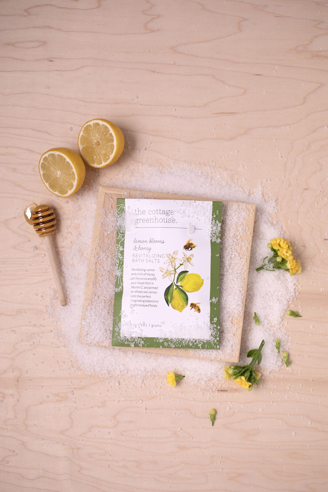 Lemon Blooms & Honey Revitalizing Bath Salts