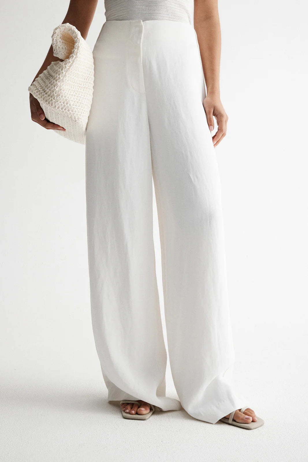 Mahina Pant / White