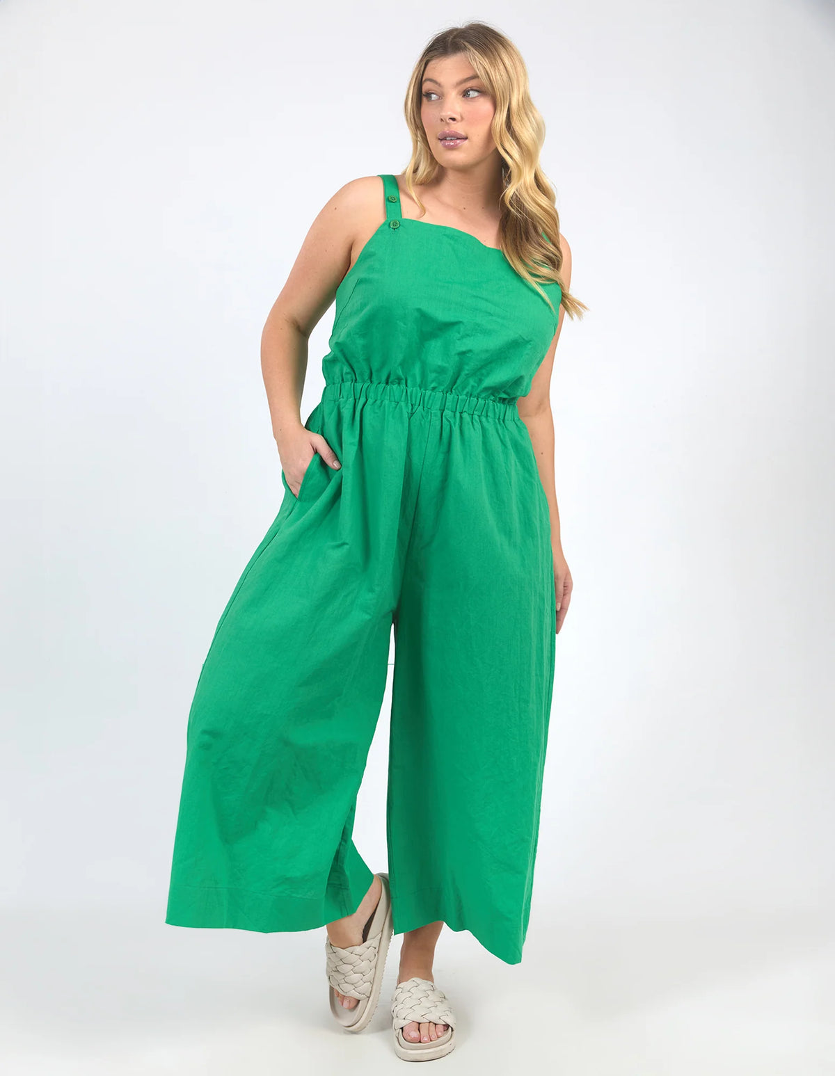 Stevie Jumpsuit / Greenbrair