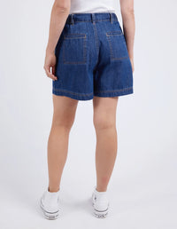 Matilda Denim Short / Dark Blue