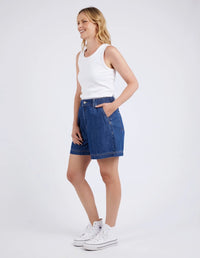 Matilda Denim Short / Dark Blue