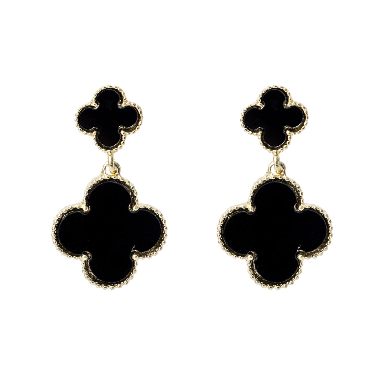 Eva Earrings / Black