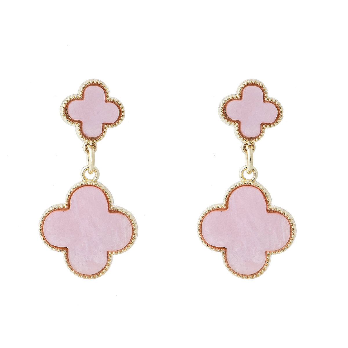 Eva Earrings / Pink