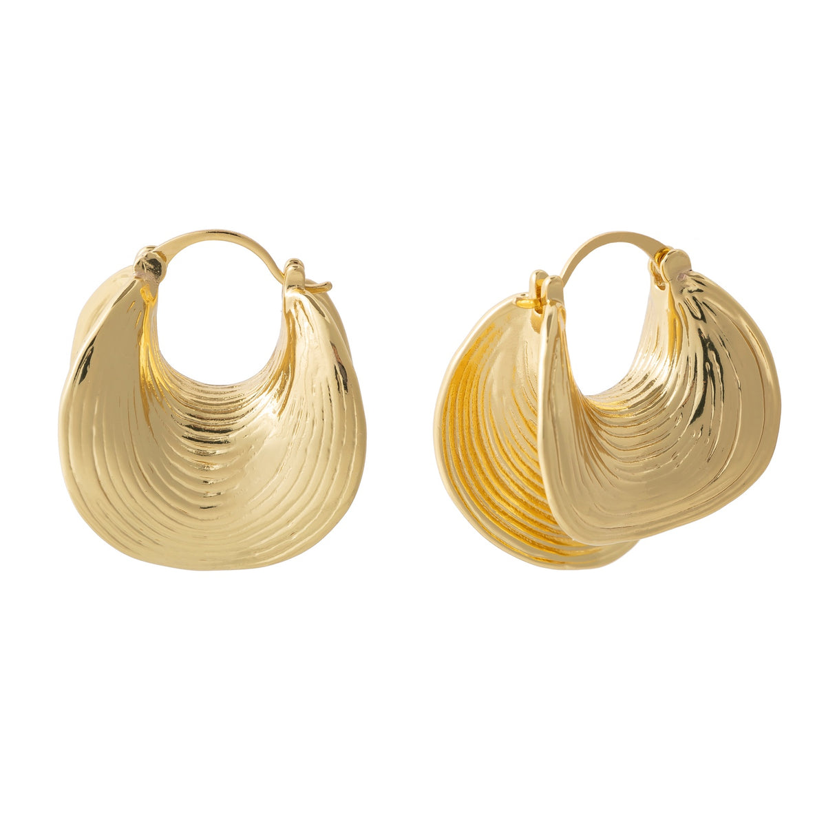 Saddle Gold Earrings