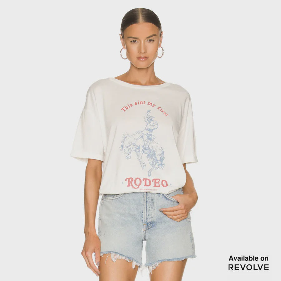 First Rodeo Oversized Tee / White