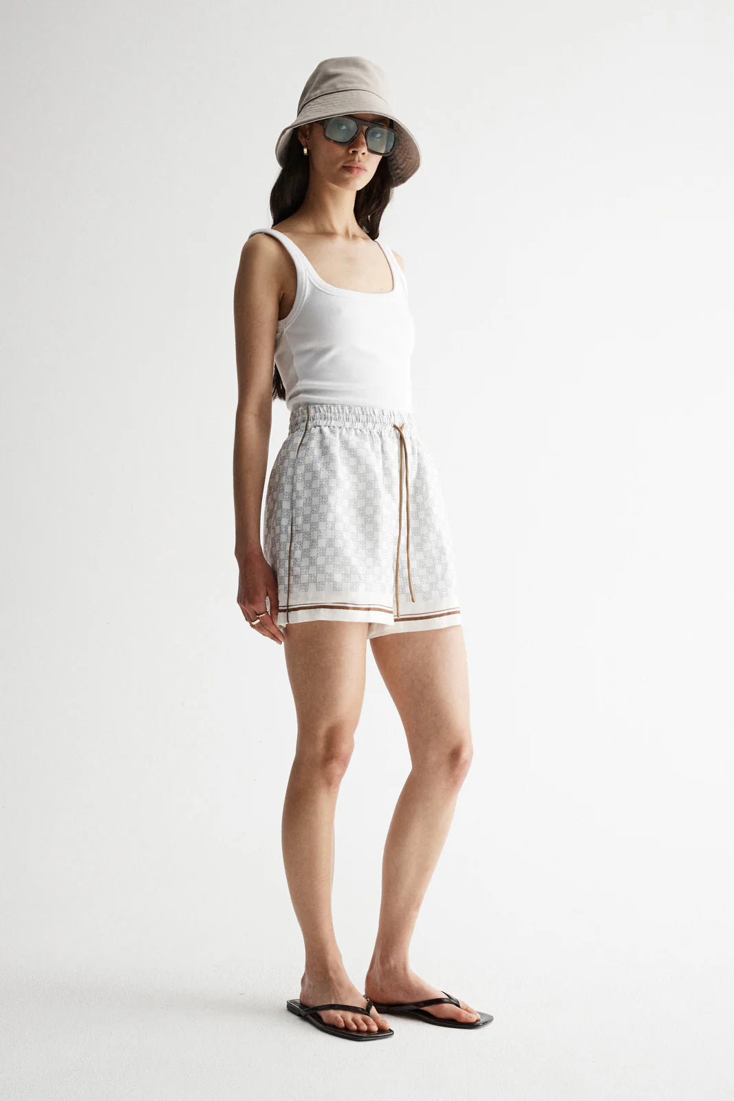 Lumi Short / Monogram Print