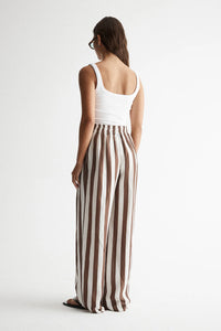 Lumi Pant / Chocolate Stripe