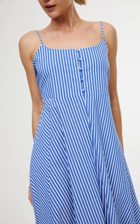 Mia Dress / Riviera Stripe