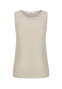 Dita Knit Tank / Champagne