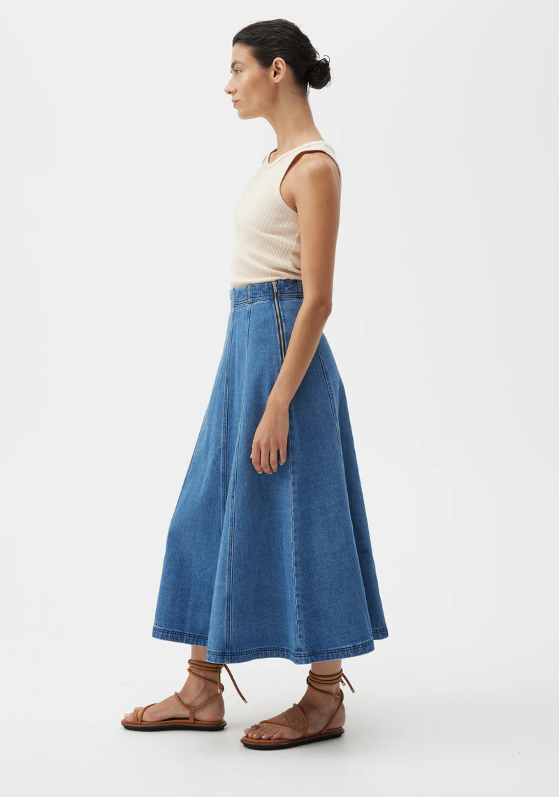 Amiko Denim Skirt