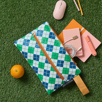 Argyle Pencil Case