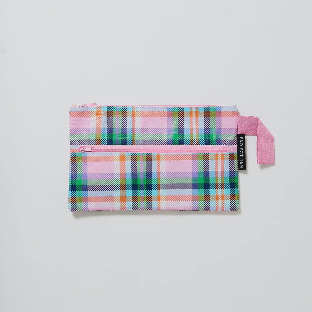 Plaid Pencil Case