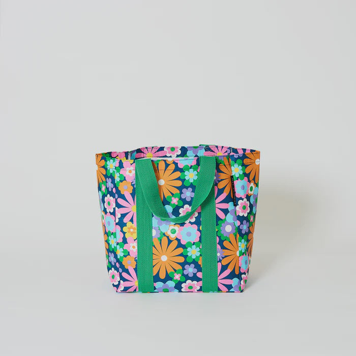 Pop Floral Shopper Tote