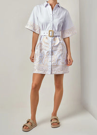 Portofino Dress / White