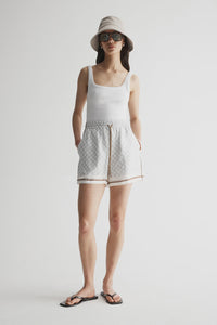 Lumi Short / Monogram Print