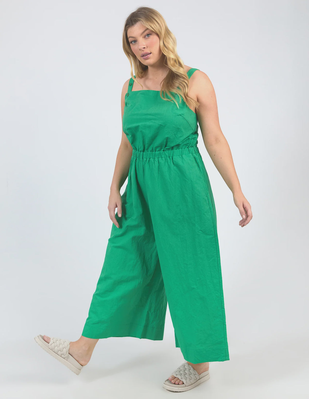 Stevie Jumpsuit / Greenbrair