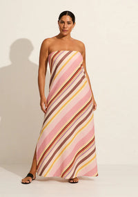 Tyria Maxi Dress / Savannah Stripe