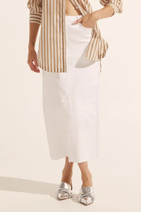 meridian skirt / white