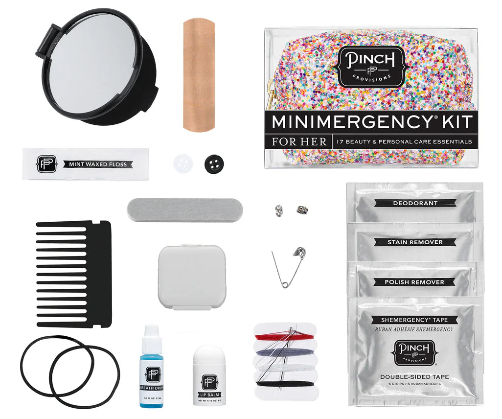 Funfetti Glitter Bom Mimiergency Kit